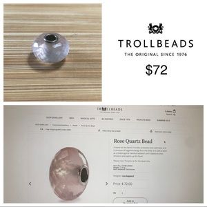 Trollbeads - Rose Quartz Bead